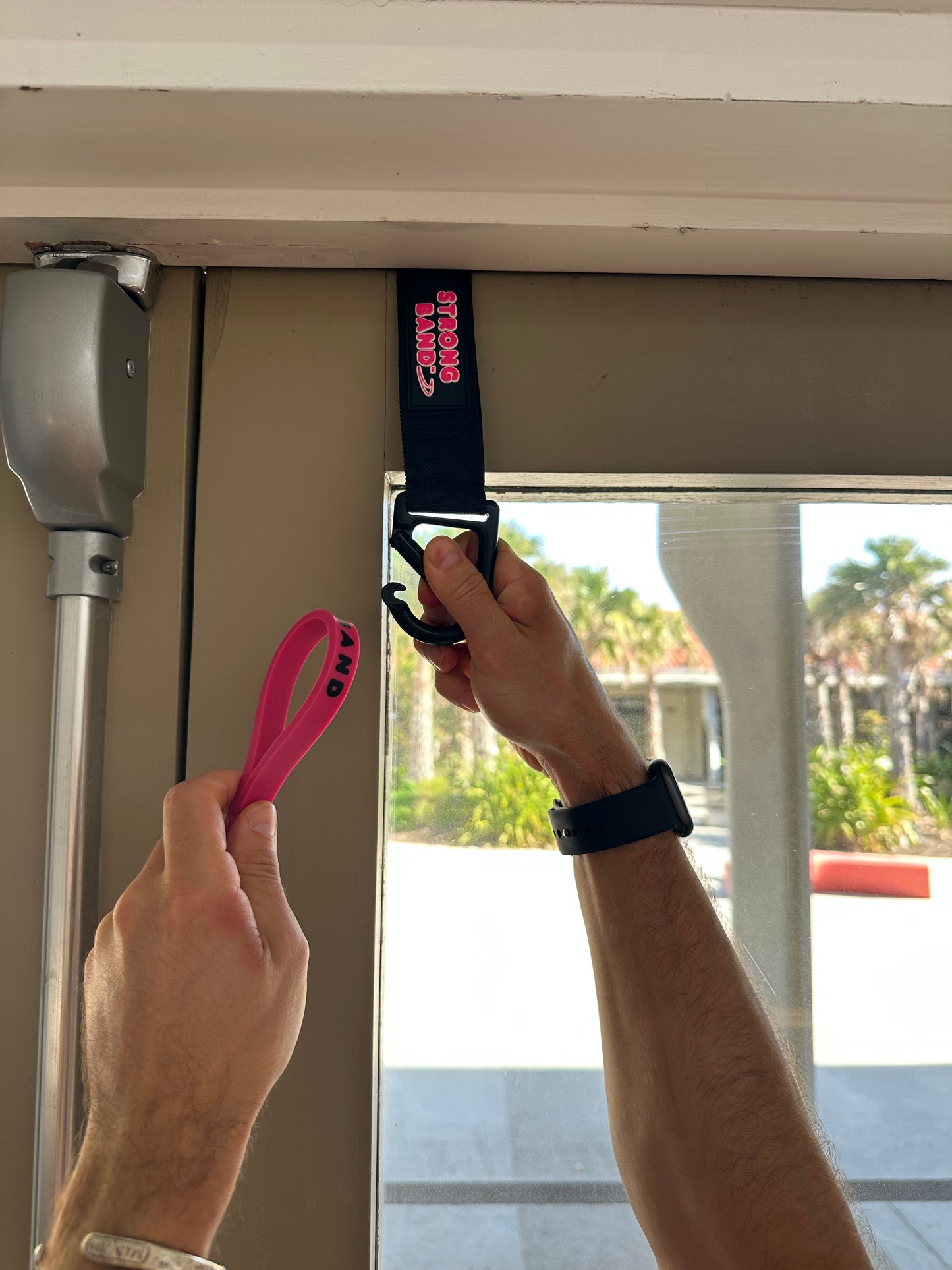 The StrongHold Door Anchor for Resistance Bands